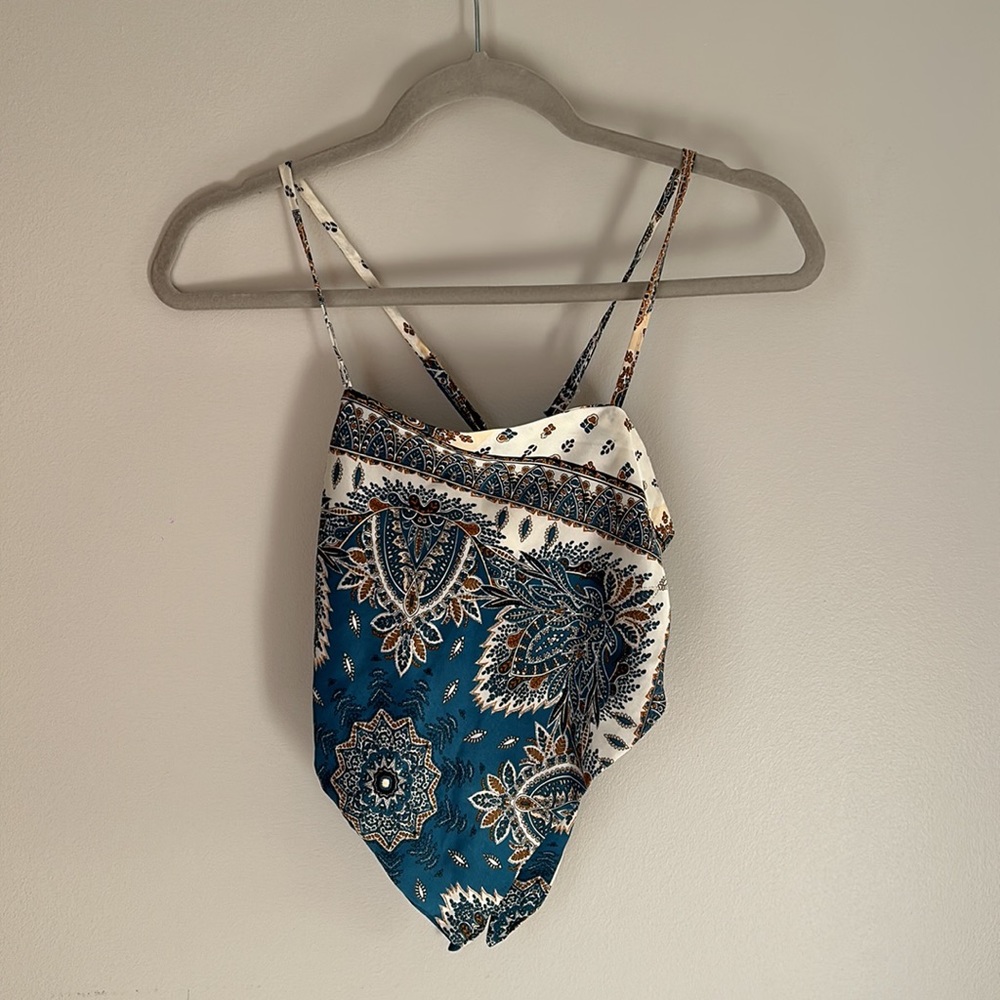 Shein bandana top